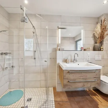 Ferienhaus Pinto Rosso - Rotes Strandhaus An Idyllischem Privatsee *